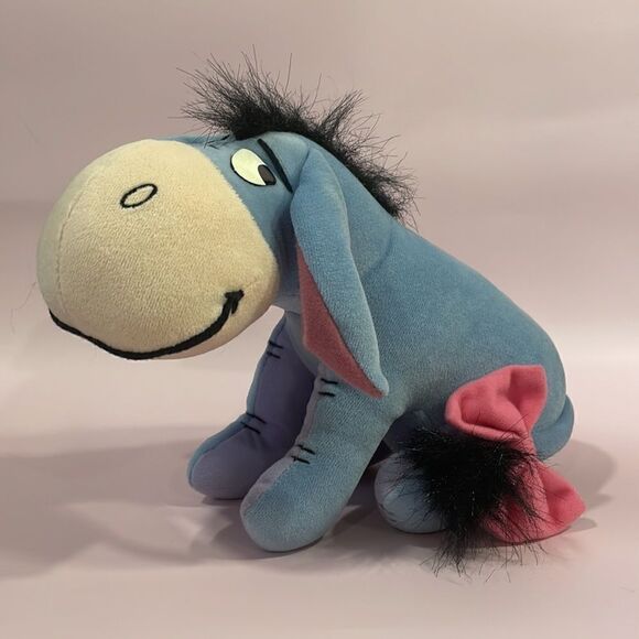 Vintage Mattel Eeyore Stuffed Animal from Winnie the Pooh Excellent Condition - Picture 7 of 10